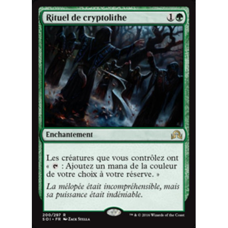 (Foil) Verte - Rituel de cryptolithe (R) [SOI]