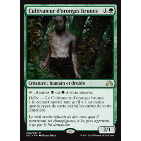 (Foil) Verte - Cultivateur d'oronges brunes (R) [SOI]