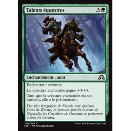 (Foil) Verte - Talents équestres (C) [SOI]