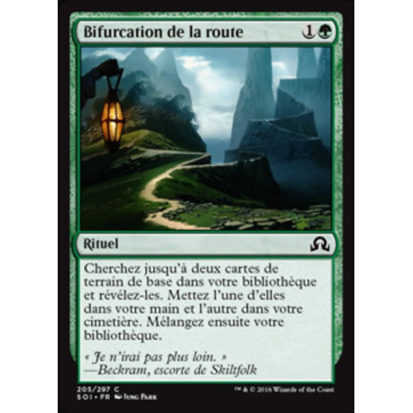 (Foil) Verte - Bifurcation de la route (C) [SOI]