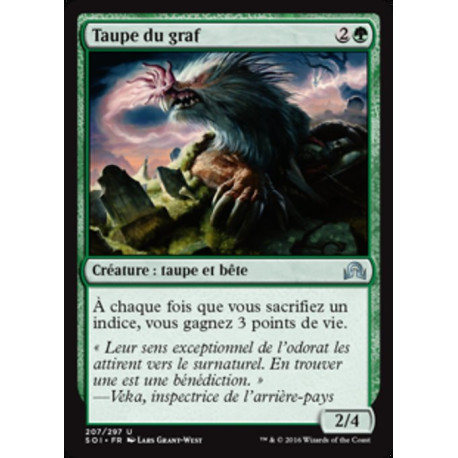 (Foil) Verte - Taupe du graf (U) [SOI]