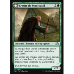 (Foil) Verte - Ermite de Montbabil // Loup solitaire de Montbabil (U) [SOI]