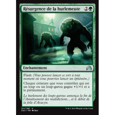 (Foil) Verte - Résurgence de la hurlemeute (U) [SOI]