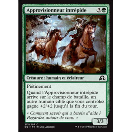 (Foil) Verte - Approvisionneur intrépide (C) [SOI]