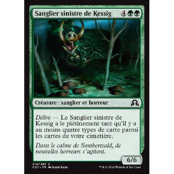 (Foil) Verte - Sanglier sinistre de Kessig (C) [SOI]
