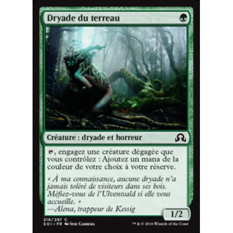 (Foil) Verte - Dryade du terreau (C) [SOI]