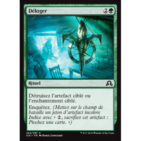 (Foil) Verte - Déloger (C) [SOI]