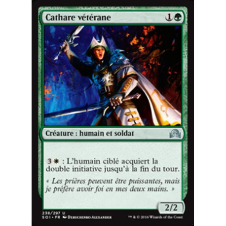 (Foil) Verte - Cathare vétérane (U) [SOI]