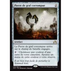 (Foil) Incolore - Pierre de graf corrompue (R) [SOI]