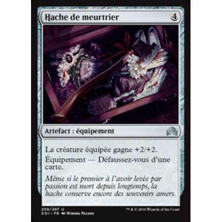 (Foil) Incolore - Hache de meurtrier (U) [SOI]