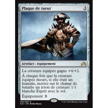 (Foil) Incolore - Plaque de tueur (R) [SOI]