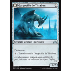 (Foil) Incolore - Gargouille de Thraben // Antagoniste ailepierre (U) [SOI]