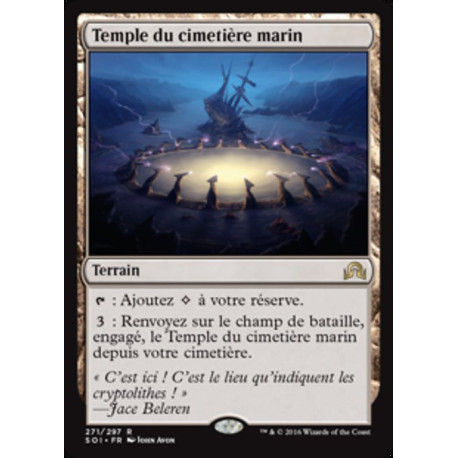 (Foil) Terrain - Temple du cimetière marin (R) [SOI]