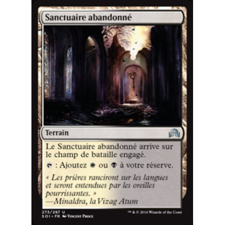 (Foil) Terrain - Sanctuaire abandonné (U) [SOI]