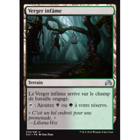 (Foil) Terrain - Verger infâme (U) [SOI]