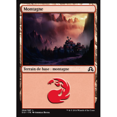 (Foil) Terrain - Montagne (V3) (L) [SOI]