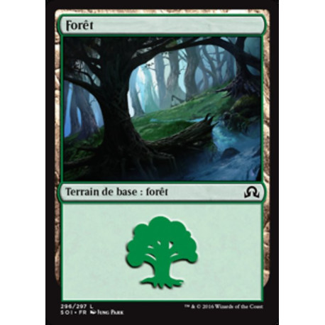 (Foil) Terrain - Forêt (V2) (L) [SOI]