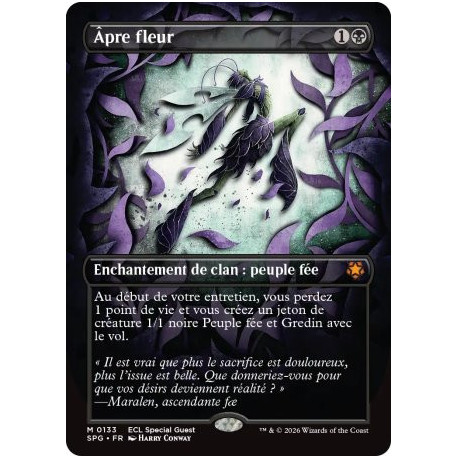 Noire - Âpre fleur (M) [SPG]