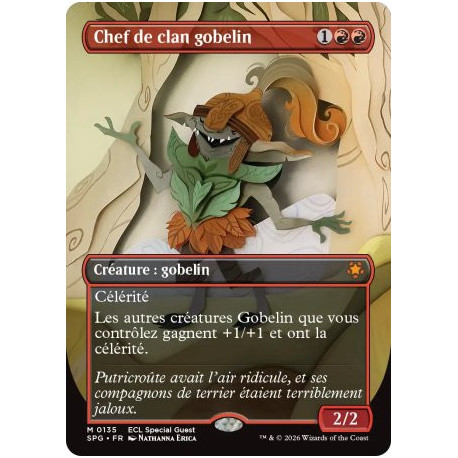Rouge - Chef de clan gobelin (M) [SPG]