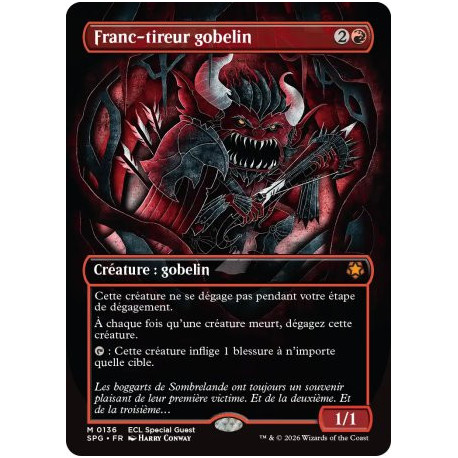 Rouge - Franc-tireur gobelin (M) [SPG]
