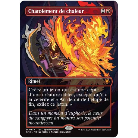 Rouge - Chatoiement de chaleur (M) [SPG]