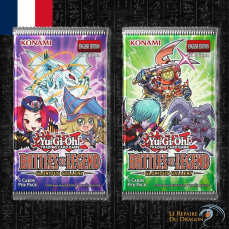 Booster Batailles de Légende : La Glorieuse Galerie (Battles of Legend: Glorious Gallery, en Français) - Yu-Gi-Oh! (3 JUIN 2026)