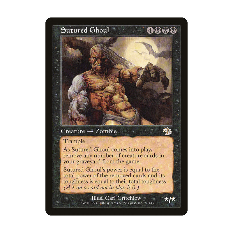 Magic The Gathering - Sutured Ghoul [JUD]