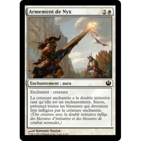 (Foil) Blanche - Armement de Nyx (C) [JOU]
