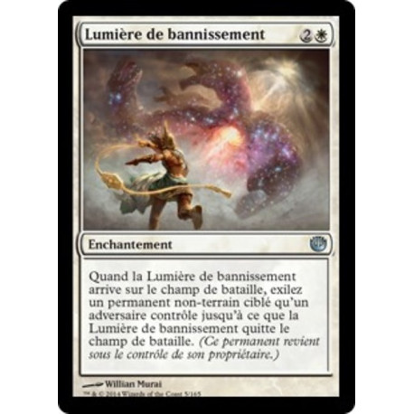 (Foil) Blanche - Lumière de bannissement (U) [JOU]