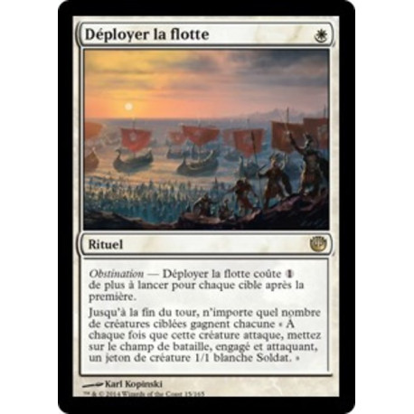 (Foil) Blanche - Déployer la flotte (R) [JOU]