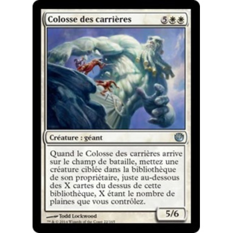 (Foil) Blanche - Colosse des carrières (U) [JOU]