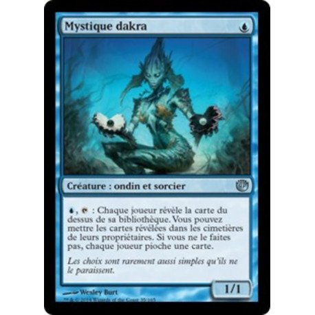 (Foil) Bleue - Mystique dakra (U) [JOU]