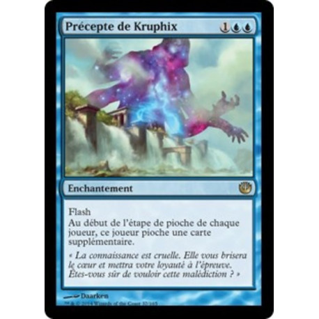 (Foil) Bleue - Précepte de Kruphix (R) [JOU]