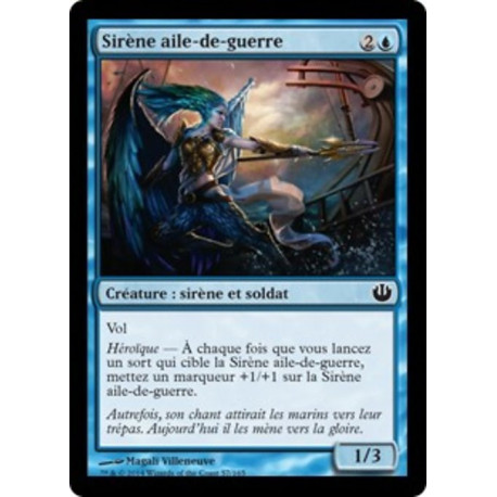 (Foil) Bleue - Sirène aile-de-guerre (C) [JOU]