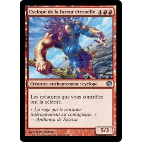 (Foil) Rouge - Cyclope de la fureur éternelle (U) [JOU]
