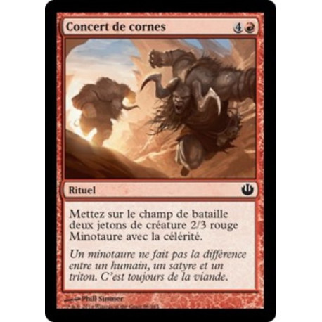 (Foil) Rouge - Concert de cornes (C) [JOU]
