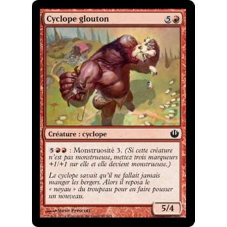 (Foil) Rouge - Cyclope glouton (C) [JOU]