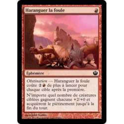 (Foil) Rouge - Haranguer la foule (C) [JOU]