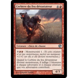 (Foil) Rouge - Cerbère du feu dévastateur (U) [JOU]