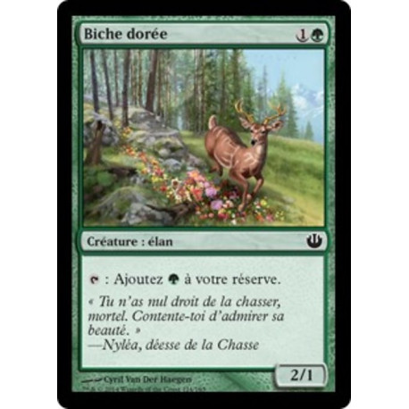 (Foil) Verte - Biche dorée (C) [JOU]