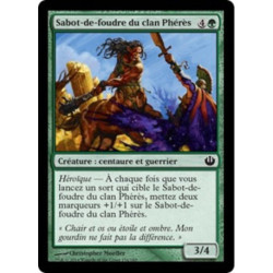 (Foil) Verte - Sabot-de-foudre du clan Phérès (C) [JOU]