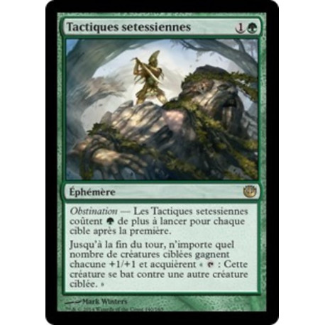 (Foil) Verte - Tactiques setessiennes (R) [JOU]