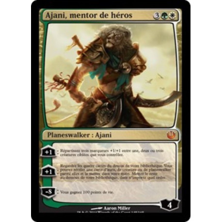 (Foil) Multicolore - Ajani, mentor de héros (M) [JOU]