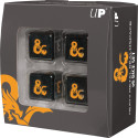 D&D Set de 4 dés 6 métal Realmspace Ultra Pro - Dungeons & Dragons
