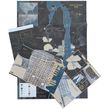 Les Chants de Tindalos : Les Cartes de Bath