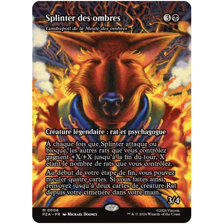 Noire - Splinter des ombres (Cendrepoil de la Meute des ombres) (M) [PZA]
