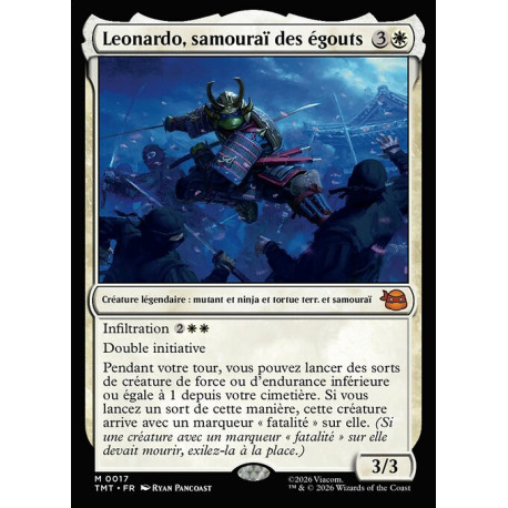 Blanche - Leonardo, samouraï des égouts (V1) (M) [TMT]