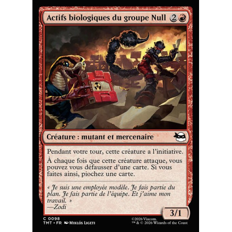 Magic The Gathering - Actifs biologiques du groupe Null [TMT]