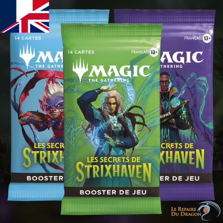 PLAY Booster, Les Secrets de Strixhaven (Secrets of Strixhaven) - Magic The Gathering (Sortie le 17/04/26)