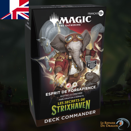 Deck COMMANDER Esprit de Forsapience (Lorehold Spirit), Les Secrets de Strixhaven - Magic The Gathering (17/04/26)